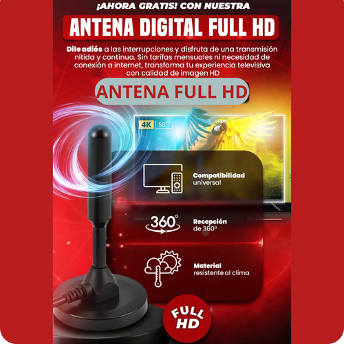 ANTENA DIGITAL FULL HD