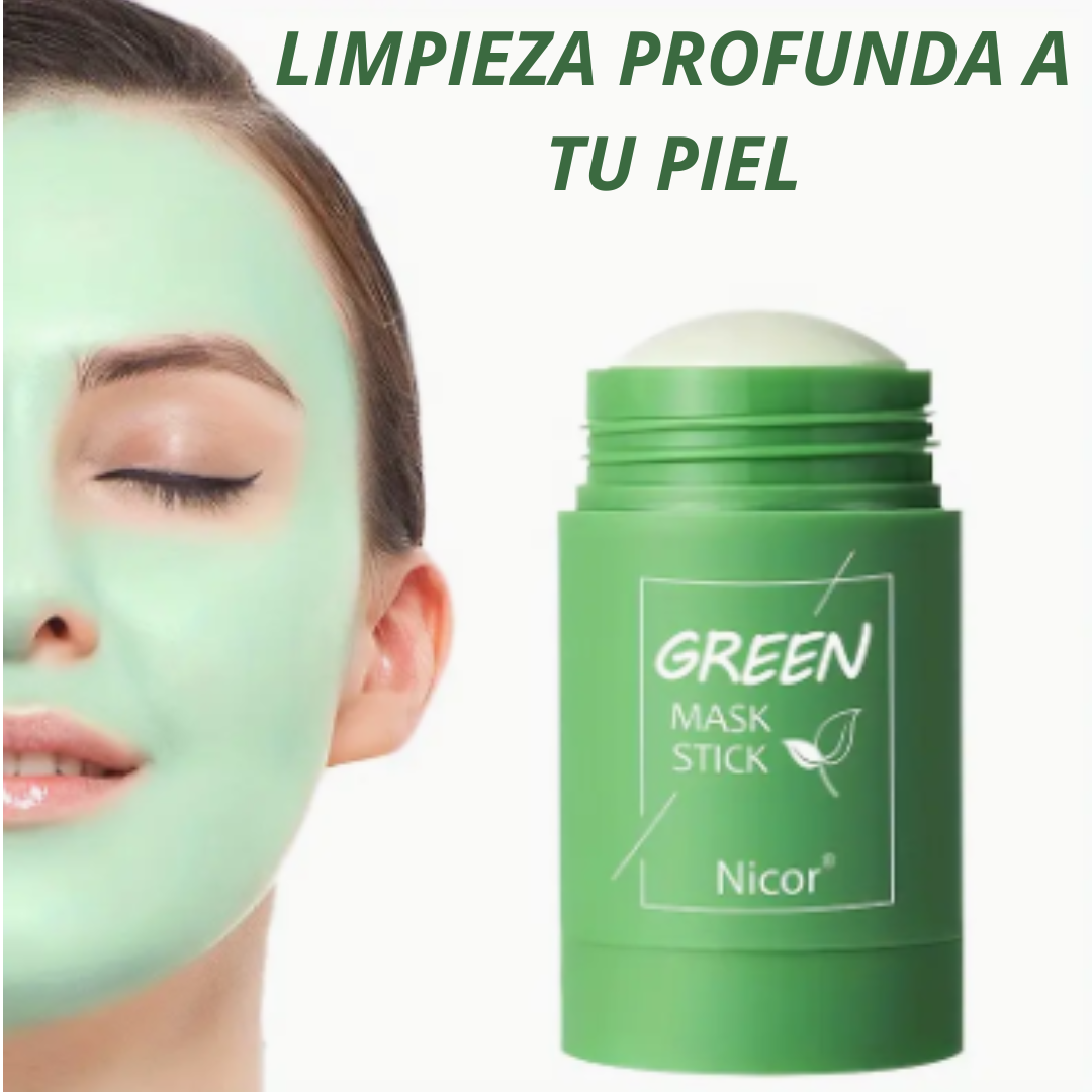 GREEN MASK STICK - MASCARILLA FACIAL DE TÉ VERDE LIMPIEZA PROFUNDA Y CONTROL DE GRASA PARA TODO TIPO DE PIEL