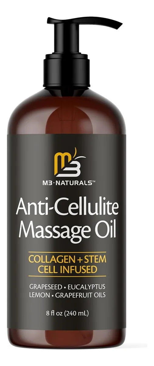 ACEITE DE MASAJE ANTICELULITIS CON COLAGENO Y CELULAS MADRE