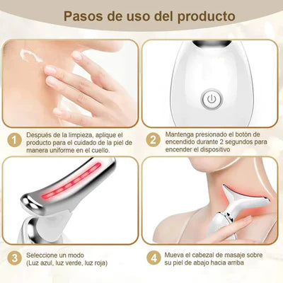 MASAJEADOR FACIAL ANTIARRUGAS PRO Y LIFTING TECNOLOGIA