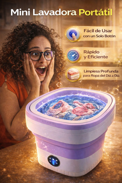 MINI LAVADORA PORTATIL PRO