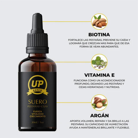 SERUM UP PARA EL CRECIMIENTO DE PESTAÑAS Y CEJAS